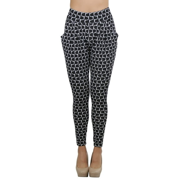 ToBeInStyle Women's Geometric Prints Pocket Pants