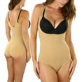 thumbnail image 1 of ToBeInStyle Women's High Compression Shapewear Thong Brief Bodysuit, 1 of 6
