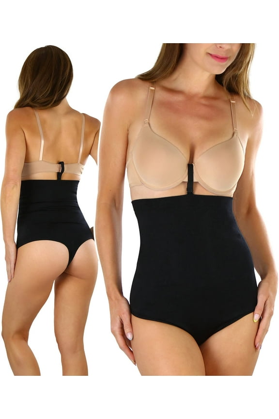 Women's High-Waisted Thong Shaper