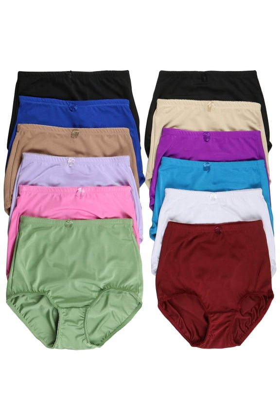 Women's Highwaisted Full Girdle Panties - Assorted - XL