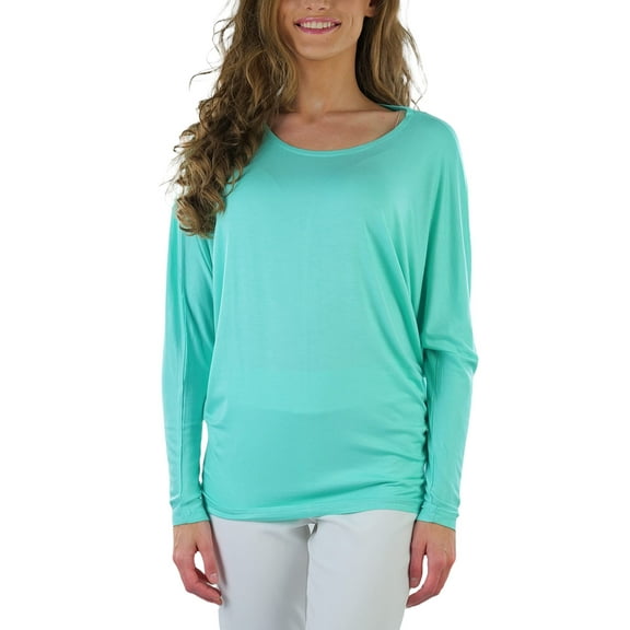 ToBeInStyle Women's Long Sleeve Dolman Top