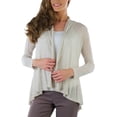 thumbnail image 1 of ToBeInStyle Women's Long Sleeve Fly Away Open Cardigan, 1 of 7