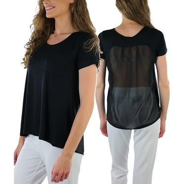 ToBeInStyle Women's Long Sleeve Round Crew Neck T-Shirt