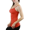 thumbnail image 1 of ToBeInStyle Women's Long Tank Top w/ Adjustable Spaghetti Straps, 1 of 8