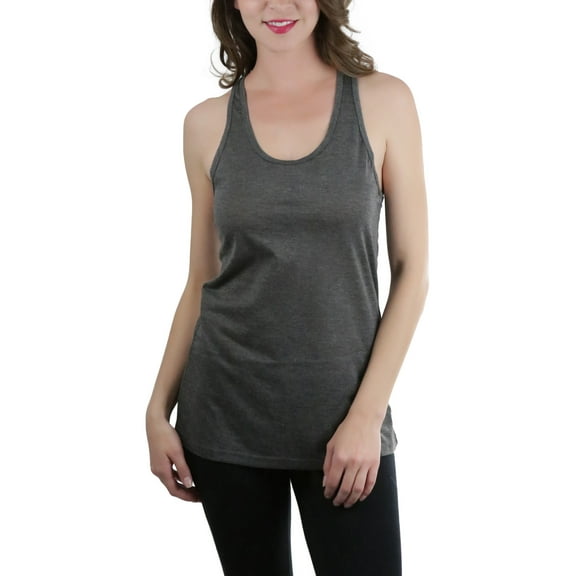 ToBeInStyle Women's Loose Fit Racerback Athletic Tank Top