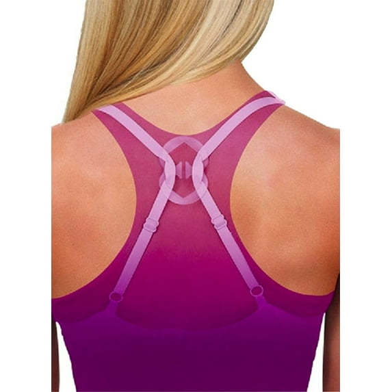 ToBeInStyle Women's Pack of 3 or 9 Bra Strap Converter Clips