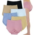 thumbnail image 1 of ToBeInStyle Women's Pack of 6 Butt Boosting Padded Panties - Vibrant Colors - Medium, 1 of 7