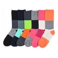 thumbnail image 1 of ToBeInStyle Women's Pack of 6 Crew Socks, 1 of 1