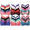 thumbnail image 1 of ToBeInStyle Women's Pack of 6 Mystery Bras, Assorted Colors, Size 36DD, 1 of 5
