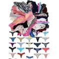 thumbnail image 1 of ToBeInStyle Women's Pack of 6 Mystery Panties - Thongs - M, 1 of 3