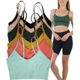thumbnail image 1 of ToBeInStyle Women's Pack of 6 Non-Padded Adjustable Strap Bras - One Size, 1 of 5