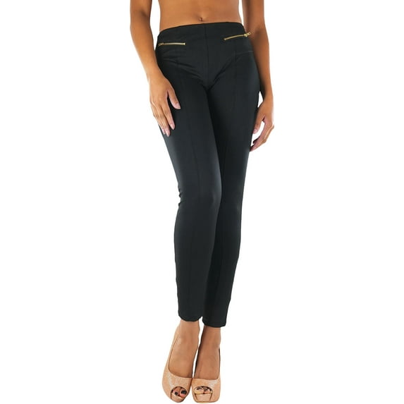 ToBeInStyle Women's Ponte Skinny Pants