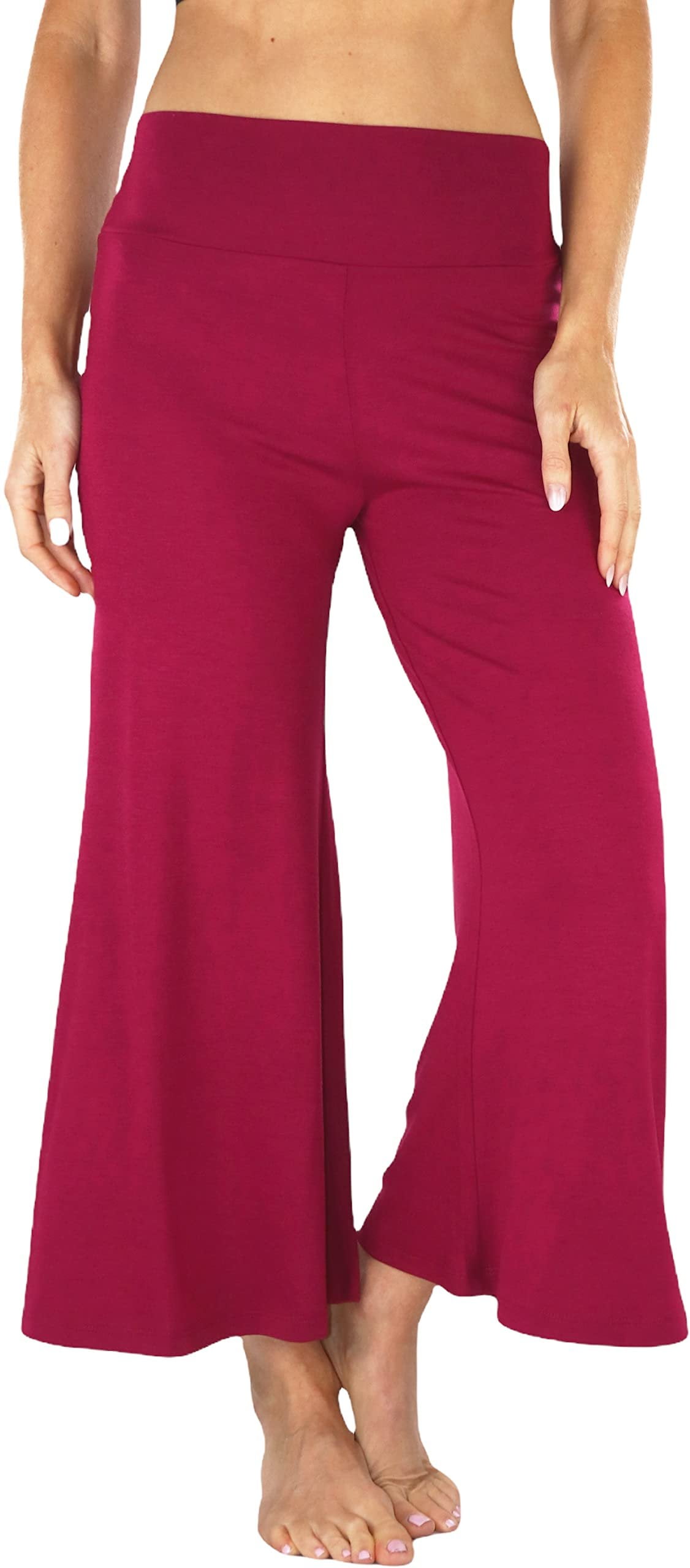 ToBeInStyle Women's Premium Fabric Gaucho Capri Pants