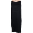 thumbnail image 1 of ToBeInStyle Women's Premium Rayon-Blend Relaxed Fit Maxi Skirt - Black - Small, 1 of 7