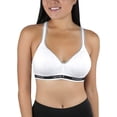 thumbnail image 1 of ToBeInStyle Women's Pull-Over Racerback Sports Bra w/Jennifer Sport Text Print, 1 of 3