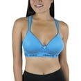 thumbnail image 1 of ToBeInStyle Women's Pull-Over Racerback Sports Bra w/Jennifer Sport Text Print, 1 of 3