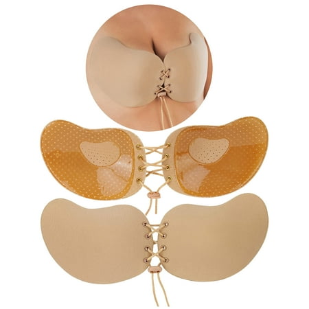 ToBeInStyle Women's Reusable Self Adhesive Mango Shaped Bra