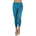 thumbnail image 1 of ToBeInStyle Women's Seamless Ankle Length Lightweight Stretch Leggings, 1 of 6