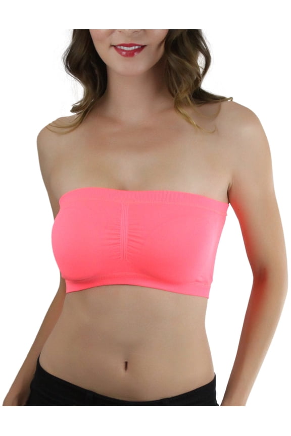 Women's Seamless Cupped Bandeau