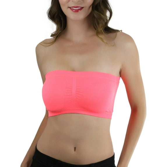ToBeInStyle Women's Seamless Cupped Bandeau