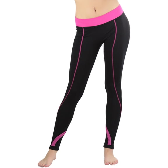 ToBeInStyle Women's Seamless Solid Color Sports Leggings