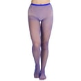 thumbnail image 1 of ToBeInStyle Women's Sexy Fishnet Pantyhose Sheers Hosiery - Royal Blue - One Size, 1 of 4