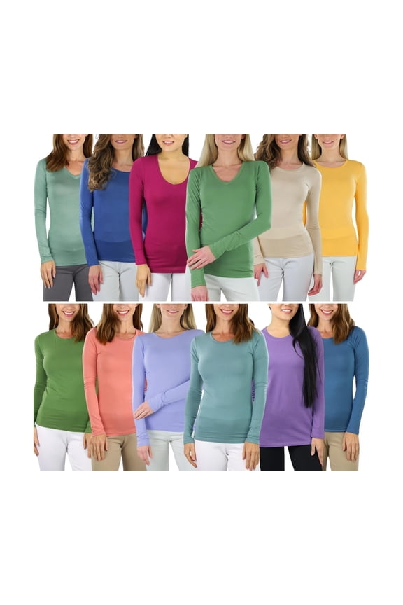 Women's Single Randomly Selected Long Sleeve T-Shirt - Small