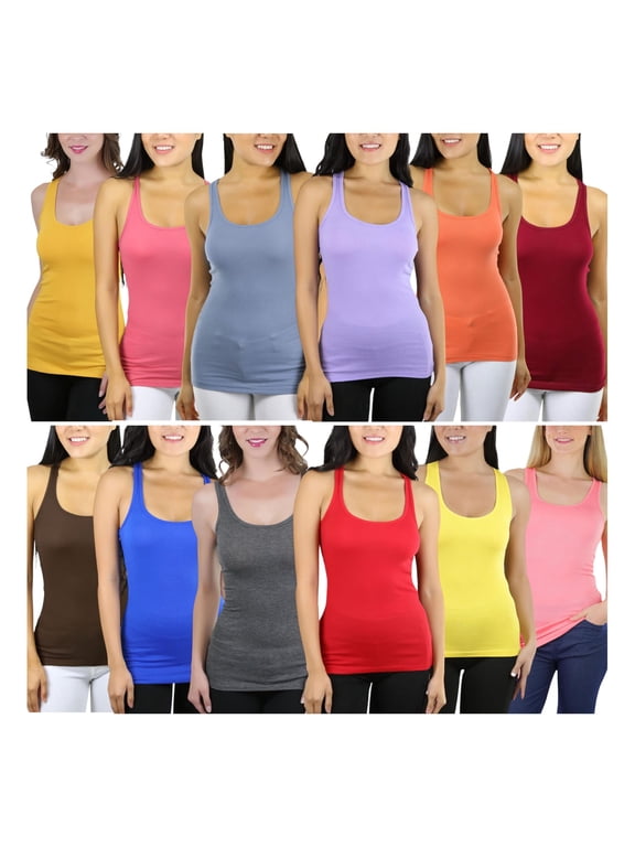 Women's Single Randomly Selected Racerback Tank Top - Large