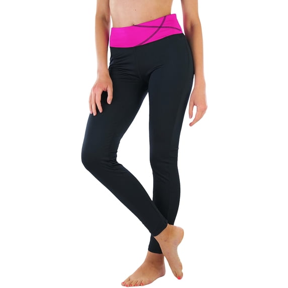 ToBeInStyle Women's Skinny Ankle Length Polyester Blend Exercise Pants Gymwear