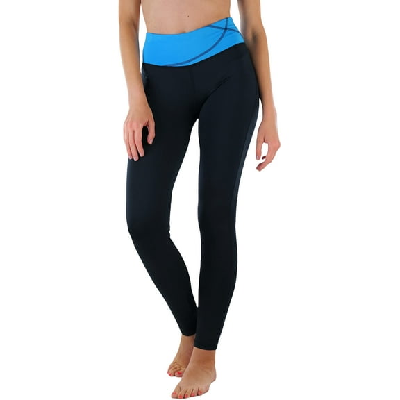 ToBeInStyle Women's Skinny Ankle Length Polyester Blend Exercise Pants Gymwear