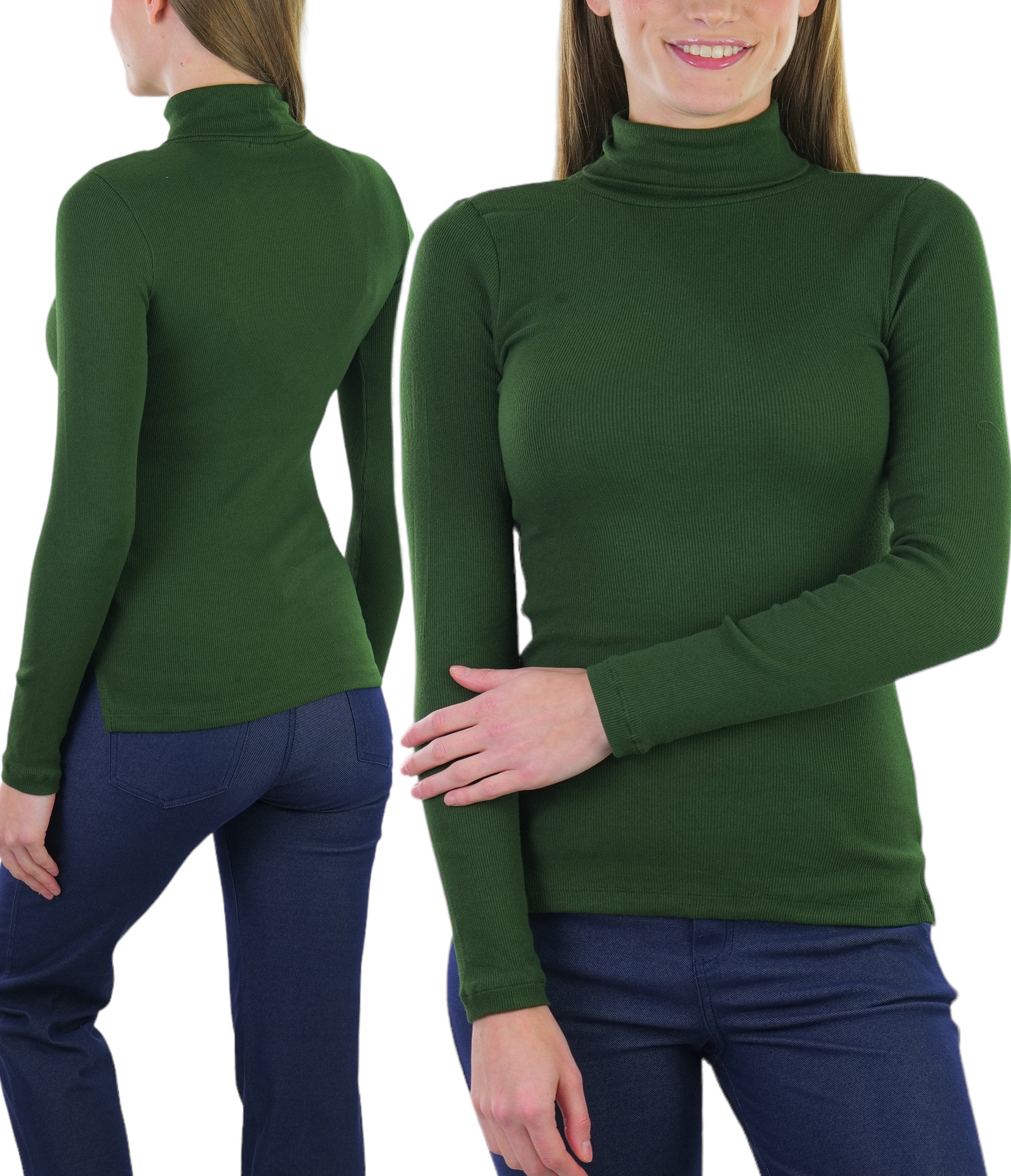 Loose Long Sleeve Turtleneck Ethnic Casual Regular Sweatshirt main image 0