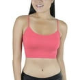 thumbnail image 1 of ToBeInStyle Women's Spaghetti Cami Top Basic Bralette w/o Padding or Underwire, 1 of 3