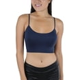 thumbnail image 1 of ToBeInStyle Women's Spaghetti Cami Top Basic Bralette w/o Padding or Underwire, 1 of 3