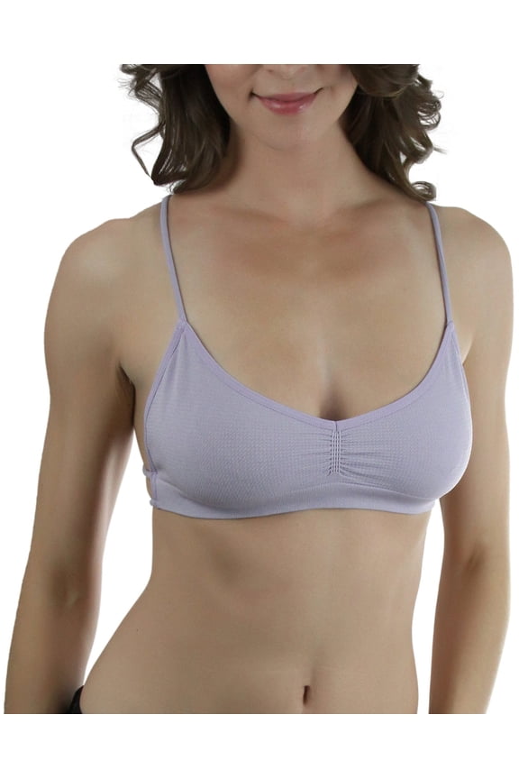 Women's Strappy Back V-Neck Bralette