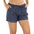 thumbnail image 1 of ToBeInStyle Womens Mid Thigh Premium Stretch Cotton Biker Shorts, 1 of 6