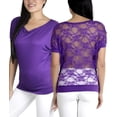 thumbnail image 1 of ToBeInStyle Womens Relaxed Fit Dolman Blouse Top Soft Feel, 1 of 4