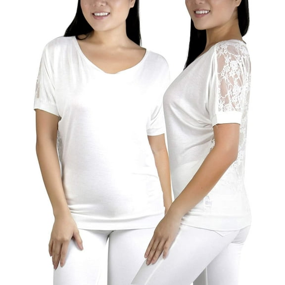 ToBeInStyle Womens Relaxed Fit Dolman Blouse Top Soft Feel