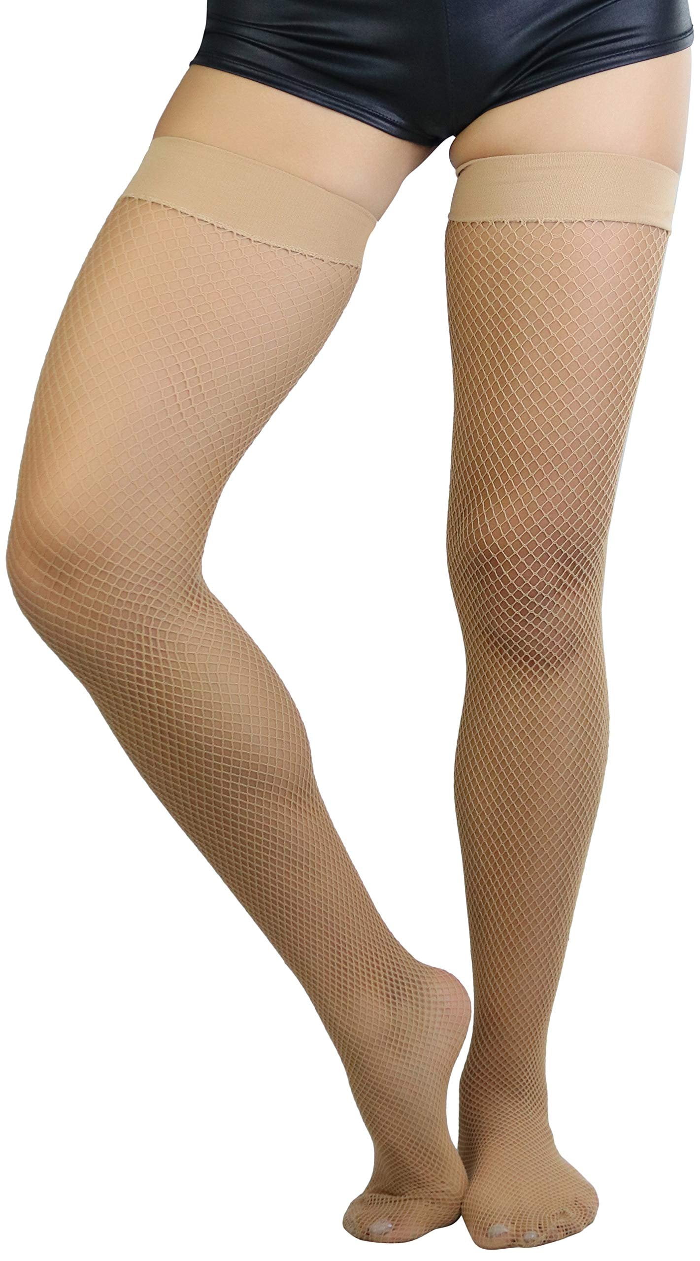 sexy crochless lingerie Weak for Busty Topless Goddess in Fishnets main image 0