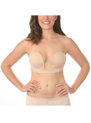 Women's Reusable Backless Strapless Self Adhesive Underwire Balconette –  ToBeInStyle