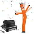 thumbnail image 1 of ToHu Air Dancers Inflatable Tube Man Set - 20ft Tall Wacky Waving Inflatable Dancing Tube Guy with 18-Inch Diameter Blower for Business Promotion, 1 of 9