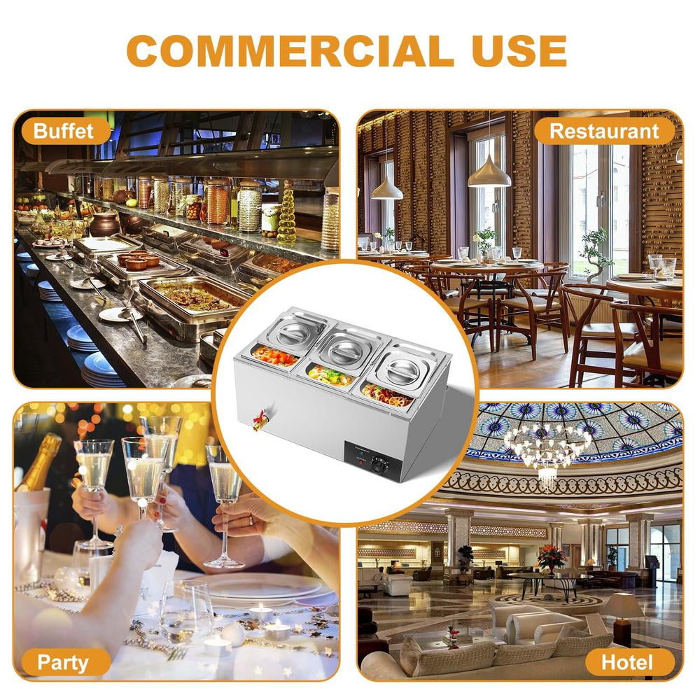 ToHu Soup Warmers Commercial Soup Warmers for Parties Electric