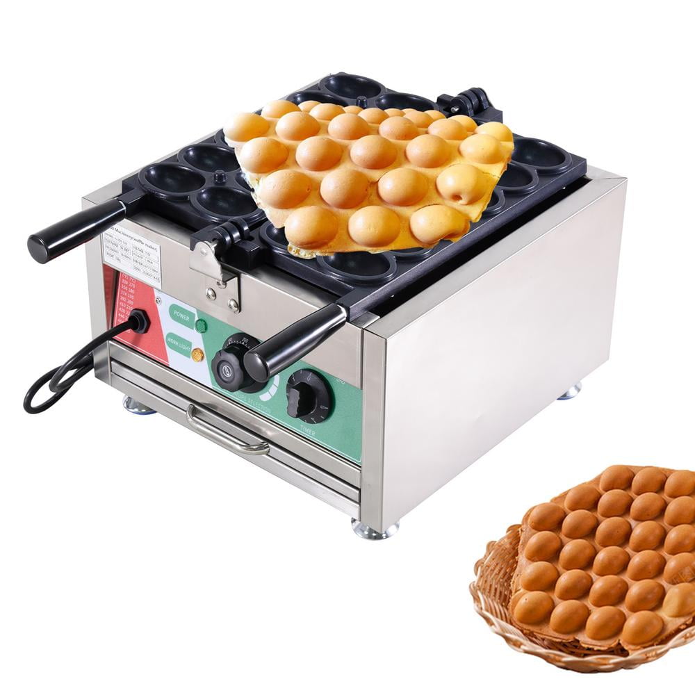 ToHu Waffle Ball Maker 3000W Waffle Ball Smile Egg Puff Iron Snack
