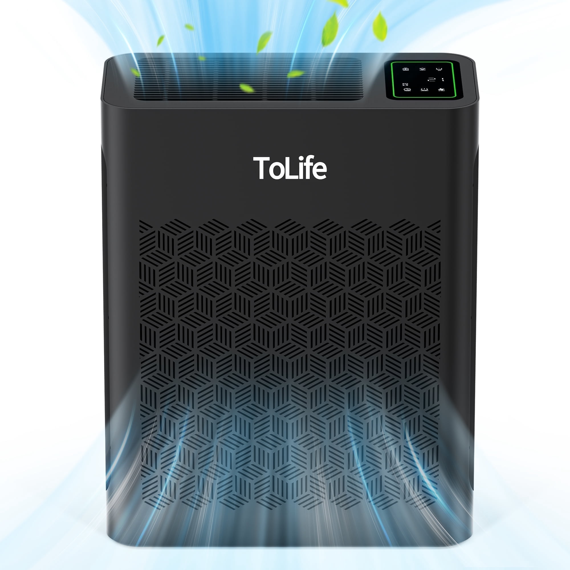 ToLife CARB Certified 1095 Sq Feet HEPA Air Purifier, Black