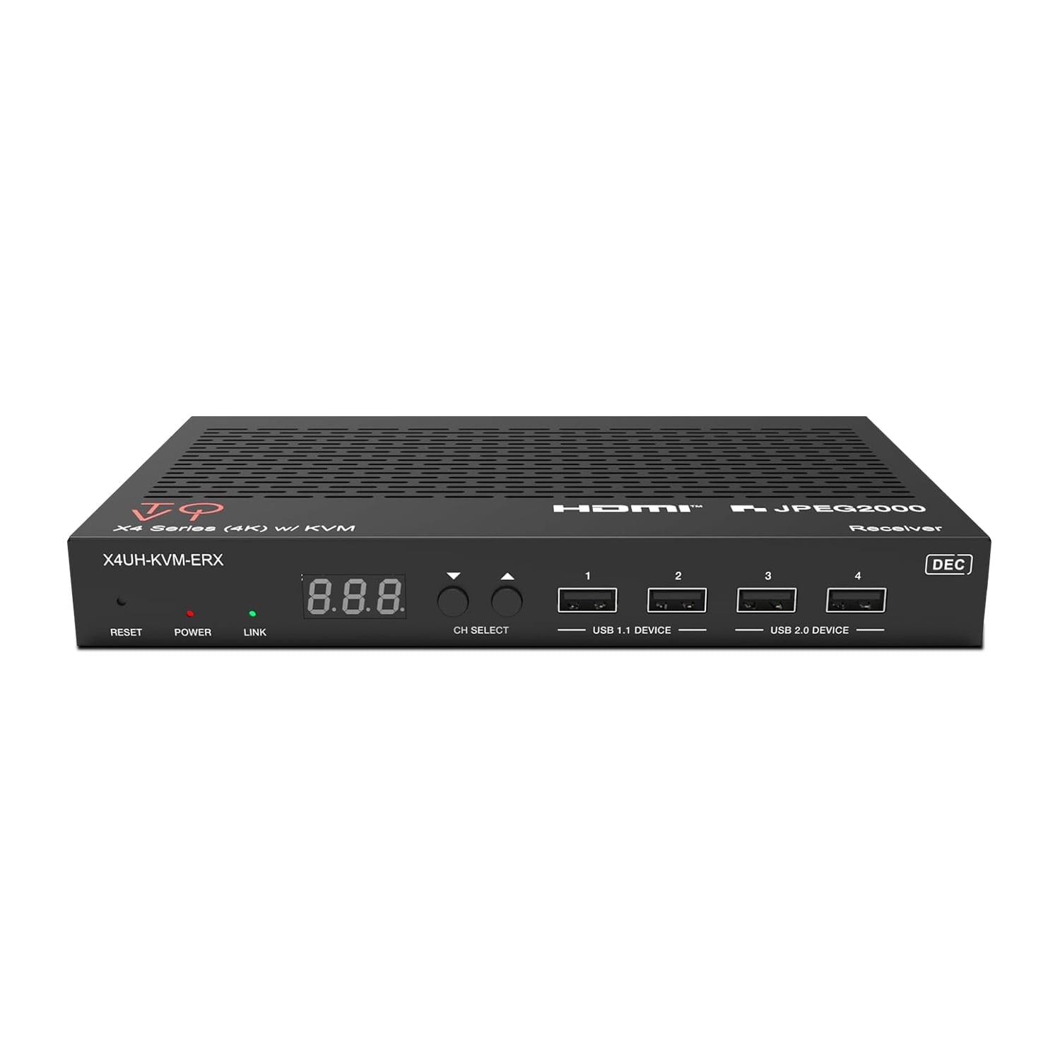 ToVi X4 4K Decoder (Video Wall, KVM, eARC) - (X4UH-KVM-ERX) - Walmart.com