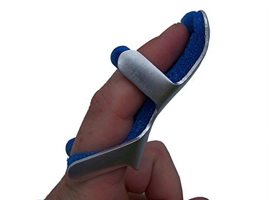 Toad Finger Splint; Finger Brace for Jammed Finger (Large)