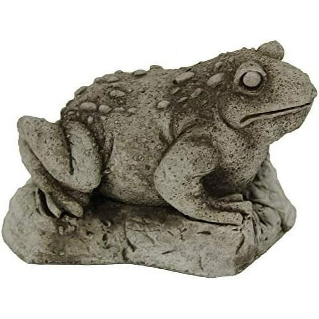 Toad Garden Statues Cement Frog Sculptures Cast Stone Frogs Figurines
