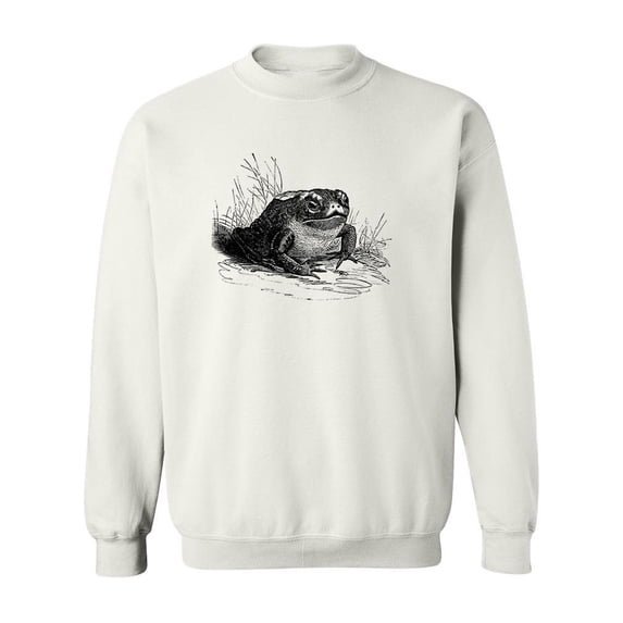 Toad Sketch Sweatshirt Men -Image by Shutterstock, Male XX-Large