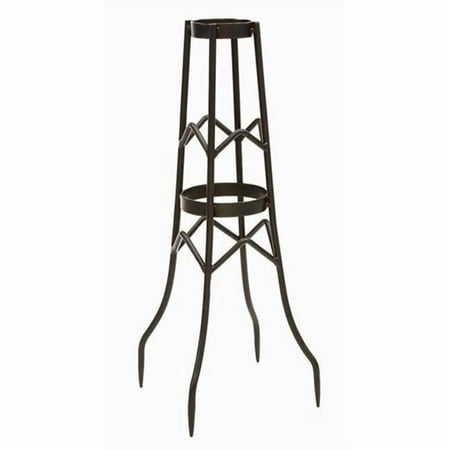 Toad Stool Stand Garden Globe - Graphite Powdercoat
