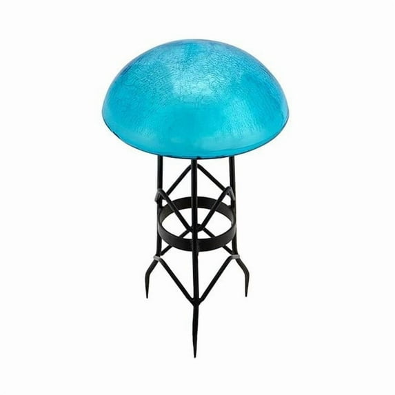 Toad Stool - Teal - Crackle