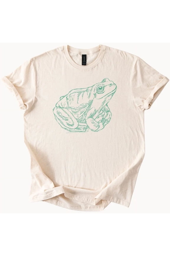 Toad Tee Frog Graphic T Shirt Nature Lover Gift